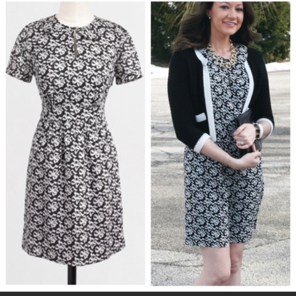 J. crew factory bow dress